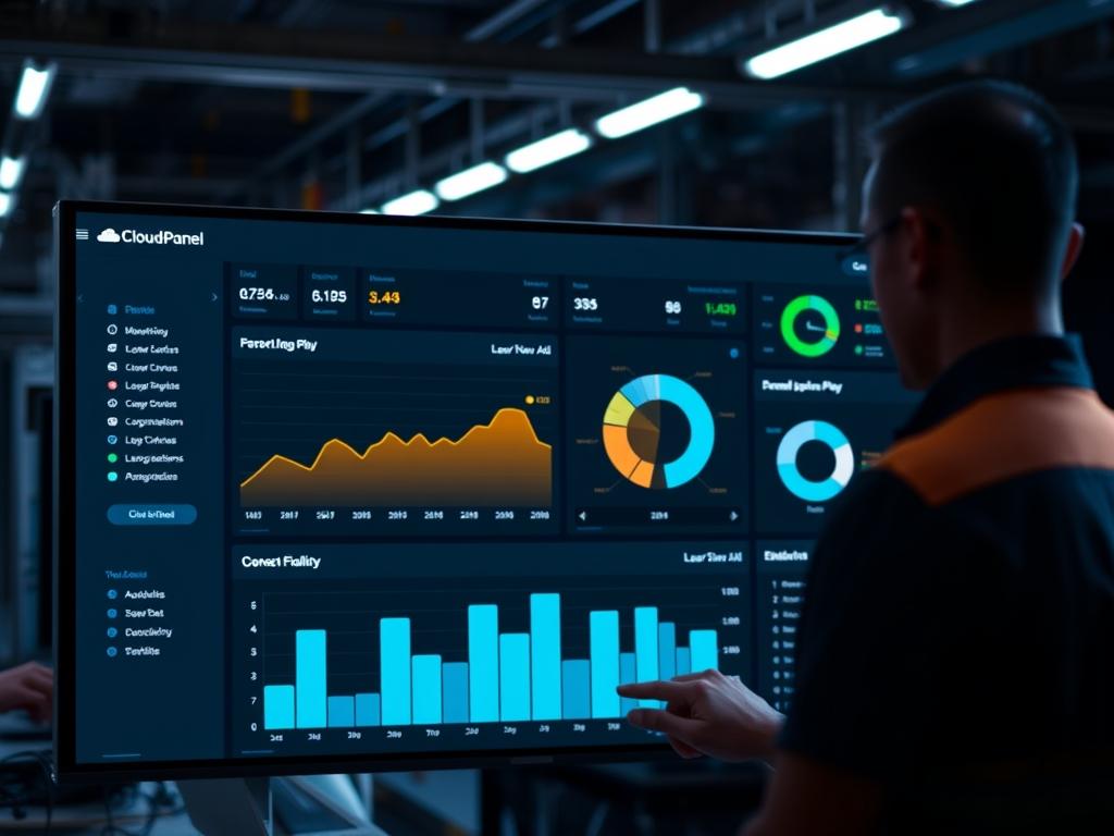 CloudPanel Monitoring Dashboard